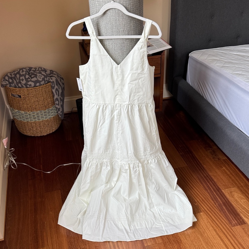 Joie Cream V-Neck Dress - Picture 5 of 6